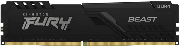 32GB DDR4-3600MHz  Kingston FURY Beast (Kit of 2x16GB) (KF436C18BBK2/32), CL18-22-22, 1.35V, Black