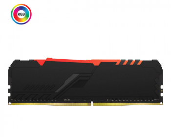 .8GB DDR4-2666MHz  Kingston FURY Beast RGB (KF426C16BBA/8), CL16-18-18, 1.2V, Intel XMP 2.0, Black