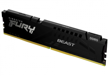 .8GB DDR5-5200MHz  Kingston FURY Beast (KF552C40BB-8), CL40-40-40, 1.25V, Intel XMP 3.0, Black