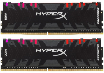 16GB DDR4-4266MHz  Kingston HyperX Predator RGB (Kit of 2x8GB) (HX442C19PB3AK2/16), CL19, 1.4V, Blk