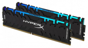 32GB DDR4-3600MHz Kingston HyperX Predator RGB (Kit of 2x16GB) (HX436C17PB3AK2/32), CL17, 1.35V, Blk