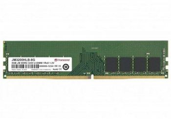 .8GB DDR4-  3200MHz   Transcend PC25600, CL22, 288pin DIMM 1.2V