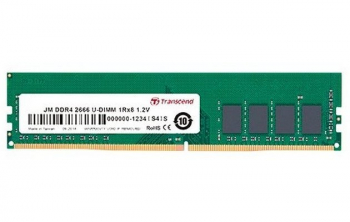 .4GB DDR4-  2666MHz   Transcend PC21300, CL19, 288pin DIMM 1.2V
