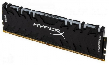 .8GB DDR4-3600MHz  Kingston HyperX Predator RGB (HX436C17PB4A/8), CL17-19-19, 1.35V, Black