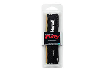 .4GB DDR4-2666MHz  Kingston FURY Beast (KF426C16BB/4), CL16-18-18, 1.2V, Intel XMP 2.0, Black