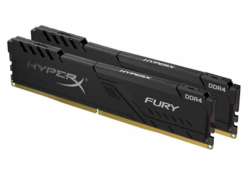 16GB DDR4-3200MHz  Kingston HyperX FURY (Kit of 2x8GB) (HX432C16FB3K2/16), CL16-18-18, 1.35V,Black