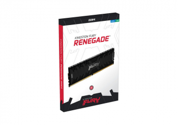 16GB DDR4-3200MHz  Kingston FURY Renegade (Kit of 2x8GB) (KF432C16RBK2/16), CL16-18-18, 1.35V,Blk