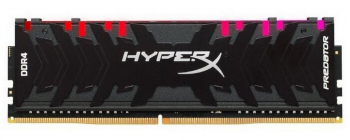 .8GB DDR4-3600MHz  Kingston HyperX Predator RGB (HX436C17PB4A/8), CL17-19-19, 1.35V, Black