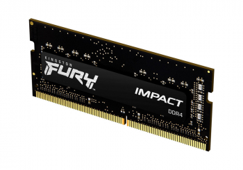 .8GB DDR4-3200MHz SODIMM Kingston FURY Impact (KF432S20IB/8), CL20-22-22, 1.2V, Intel XMP, Black