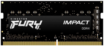 .8GB DDR4-3200MHz SODIMM Kingston FURY Impact (KF432S20IB/8), CL20-22-22, 1.2V, Intel XMP, Black