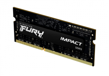 4GB DDR3 1600MHz SODIMM 204pin Kingston FURY Impact (KF316LS9IB/4), CL9-9-9, 1.35V, Black