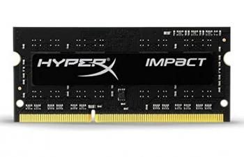 4GB DDR3 1600MHz SODIMM 204pin Kingston HyperX IMPACT (HX316LS9IB/4), CL9-9-9, 1.35V, Black