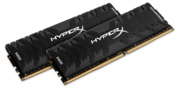 16GB DDR4-3333MHz  Kingston HyperX Predator (Kit of 2x8GB) (HX433C16PB3K2/16), CL16-18-18, 1.35V,Blk