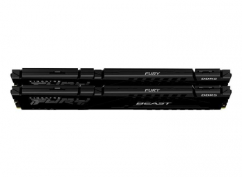 32GB DDR5-5600MHz  Kingston FURY Beast (Kit of 2x16GB) (KF556C40BBK2-32), CL40-40-40, 1.25V, Black