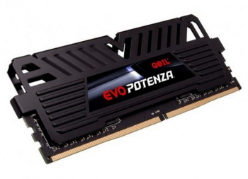 .8GB DDR4-3000MHz   GeIL EVO Potenza PC24000, CL16 (16-18-18-36), 1.35V, Aluminum BLACK Heatsink