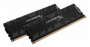 32GB DDR4-3333MHz Kingston HyperX Predator (Kit of 2x16GB) (HX433C16PB3K2/32), CL16-18-18, 1.35V,Blk