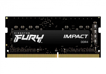 .8GB DDR4-2666MHz SODIMM Kingston FURY Impact (KF426S15IB/8), CL15-17-17, 1.2V, Intel XMP, Black