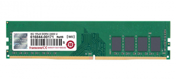 .8GB DDR4- 2400MHz   Transcend PC19200, CL17, 288pin DIMM 1.2V 