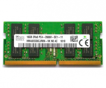 16GB DDR4- 2666MHz  SODIMM Hynix Original PC21300, CL19, 260pin DIMM 1.2V 