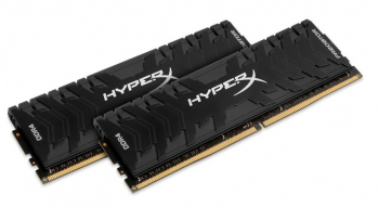 16GB DDR4-3000MHz  Kingston HyperX Predator (Kit of 2x8GB) (HX430C15PB3K2/16), CL15-17-17, 1.35V,Blk