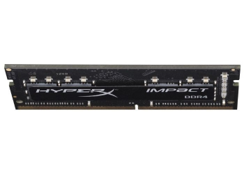 16GB DDR4-2666MHz SODIMM Kingston HyperX IMPACT (HX426S15IB2/16), CL15-17-17, 1.2V, Intel XMP, Black