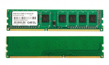 .4GB DDR3- 1333MHz   GeIL  PC10660, CL9, 1.5V