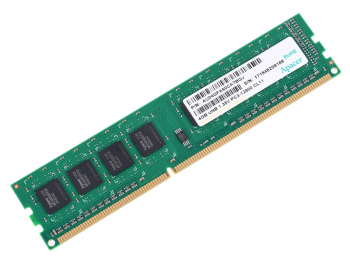 .4GB DDR3- 1600MHz   Apacer PC12800, CL11, 1.35V