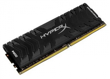 16GB DDR4-3600MHz  Kingston HyperX Predator (HX436C17PB3/16), CL17-19-19,1.35V, Intel XMP 2.0, Black