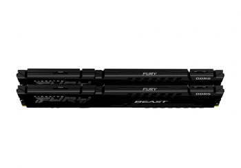32GB DDR5-5200MHz  Kingston FURY Beast (Kit of 2x16GB) (KF552C40BBK2-32), CL40-40-40, 1.25V, Black
