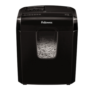 Fellowes  Powershred® 6C, DIN Level P-4, Cross Cut 4х35mm, Capacity 6sheets, Vol. 11 litr.