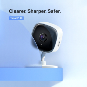 TP-Link TAPO C110, 3Mpix, Home Security Wi-Fi Camera