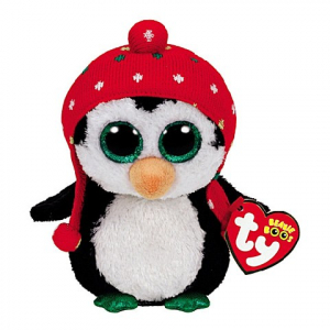 BB FREEZE - penguin with knit hat 24 cm
