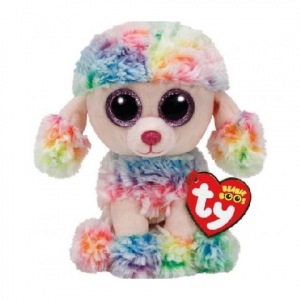 BB POOFIE - multicolor poodle 15 cm