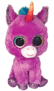 BB ROSETTE - purple unicorn 15 cm