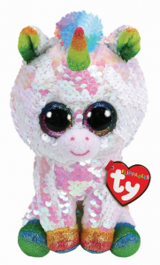 BB Flippables PIXY - white unicorn 15 cm