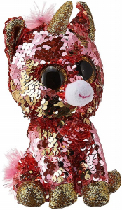 BB Flippables SUNSET - coral unicorn 15 cm