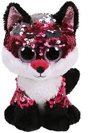 TY BB Flippables JEWEL - sequin fox 15 cm