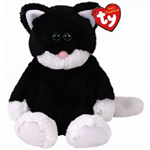 AT BESSIE - black/white cat 24 cm TY