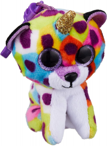 BB GISELLE - rainbow leopard with horn 8.5 cm