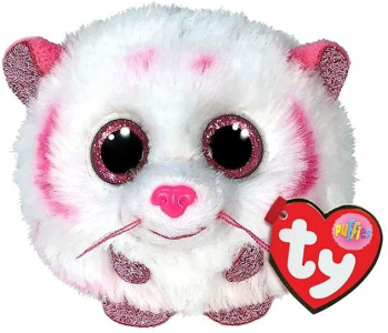 Ty Puffies TABOR - pink/white tiger 8 cm
