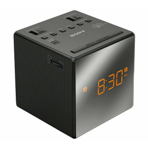 SONY ICF-C1T, Black, Clock Radio with dual alarm, AM/FM