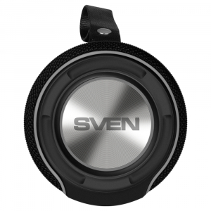 Speakers SVEN "PS-285", Black, 20W, Waterproof (IPx7), TWS, Bluetooth, FM, USB, microSD, 3000mA*h