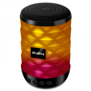 Speakers SVEN "PS- 55", 5W, TWS, Bluetooth, FM, USB, microSD, 600mA*h