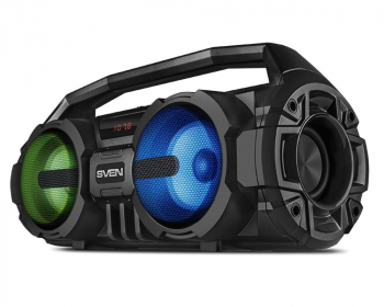 Speakers SVEN "PS-415" 12w, Black, Bluetooth, Karaoke, microSD, FM, AUX, USB, power:1500mA, DC5V