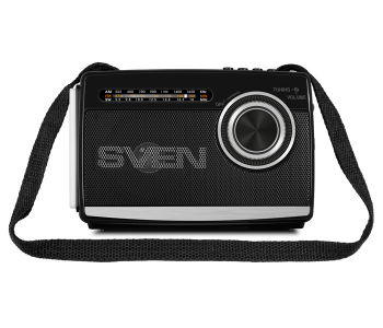 Speakers SVEN Tuner "SRP-535", 3W, FM/AM/SW, USB, microSD, flashlight, battery