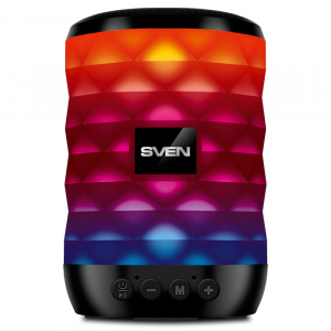 Speakers SVEN "PS- 55", 5W, TWS, Bluetooth, FM, USB, microSD, 600mA*h