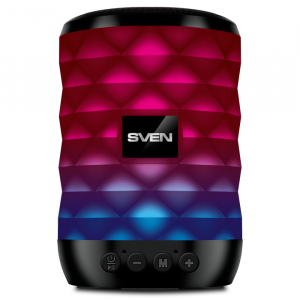 Speakers SVEN "PS- 55", 5W, TWS, Bluetooth, FM, USB, microSD, 600mA*h