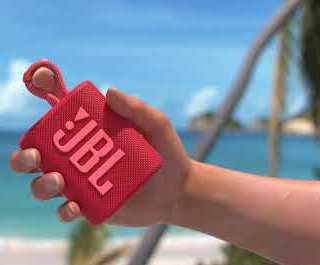 Portable Speakers JBL GO 3, Red