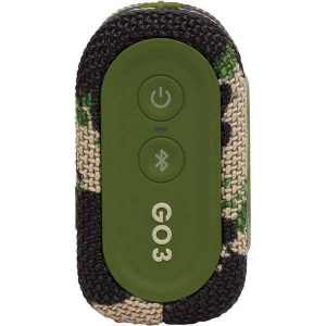 Portable Speakers JBL GO 3, Squad (Camouflage)