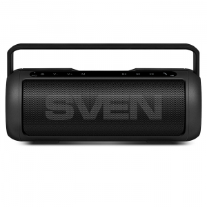 Speakers SVEN "PS-250BL" 10w, Black, Bluetooth, microSD, FM, AUX, Mic, power: 2200mA, USB, DC 5V